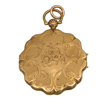 Medaljonki, korkeus 45mm, 750br,  Paino: 9 g