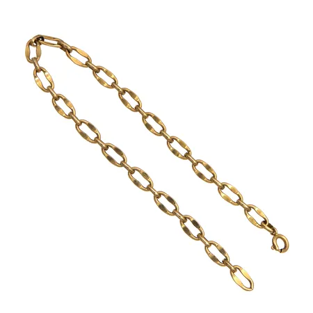 Ranneketju, pituus 19cm, leveys 5mm, 375,  Paino: 4,4 g