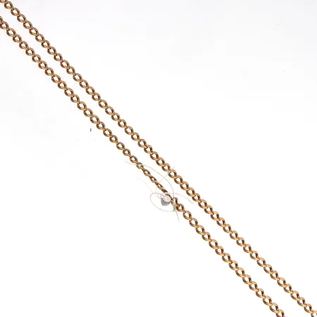 Viallinen panssarikaulaketju, 585br, Paino: 21,4 g