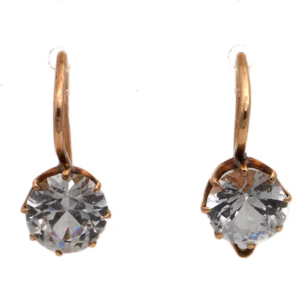 Kivikorvakorut, korkeus 15mm, 585br,  Paino: 1,5 g