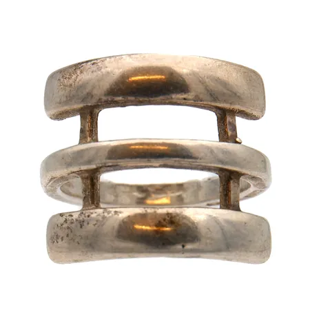 Sormus, koko 16¾, 925,  Paino: 7 g