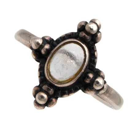 Kivisormus, Kalevala, Kiviaarteisto, -1670, vuorikide, koko 17½, 925br,  Paino: 3,7 g