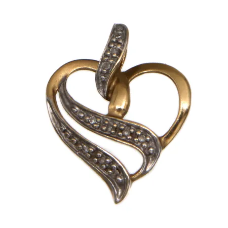 Timanttiriipus 10xn.0.005ct, korkeus 18mm, 585, Paino: 0,9 g