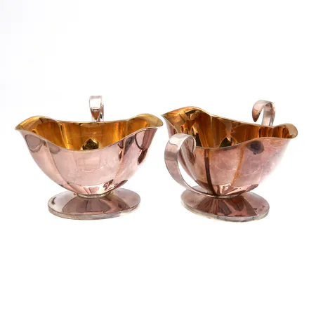 Sokerikko ja kermakko, korkeus 60mm, vuodelta 1961, 813, Paino: 206,5 g