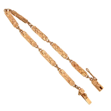 Ranneketju, pituus 185mm, leveys 5mm, leimaamaton 585,  Paino: 8,4 g