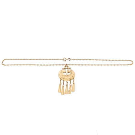 Kaulakoru Kalevala, Kuutar, ketjun pituus 46cm, riipuksen korkeus 51mm, 750, Paino: 10,7 g