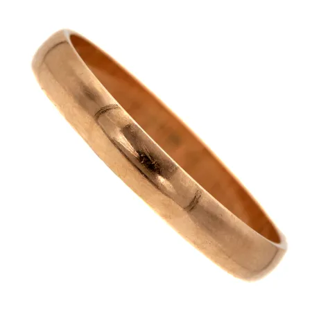 Sileä sormus, kaiverrettu, koko 17½, 585,  Paino: 1,8 g