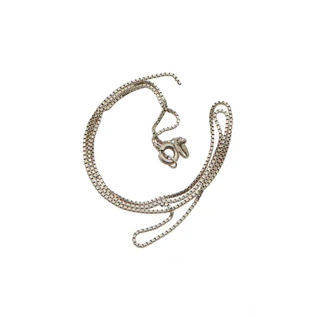 Viallinen kaulaketju, 925, Paino: 1,5 g