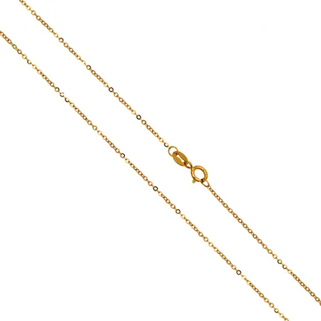 Ankkuri-kaulaketju, pituus 40.5cm, 750,  Paino: 0,9 g