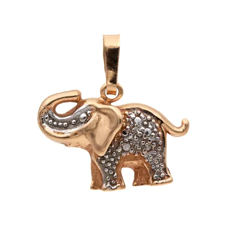 Norsu-riipus, korkeus 15mm, 585,  Paino: 1,5 g