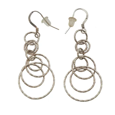 Korvakorut, korkeus 60mm, 925, Paino: 4,4 g