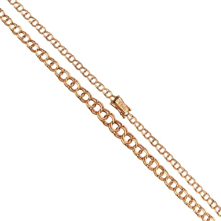 Bismarck-kaulaketju, pituus 45,5cm, 585,  Paino: 13,8 g