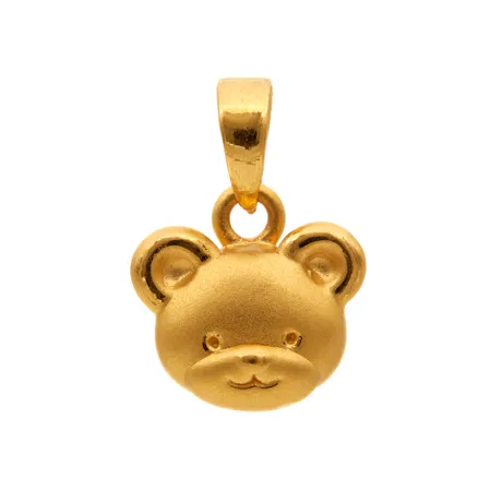 Nalle-riipus, korkeus 16mm, 999,  Paino: 1,3 g