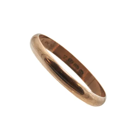 Sileä sormus, kaiverrettu, koko 21, 585, Paino: 2,3 g