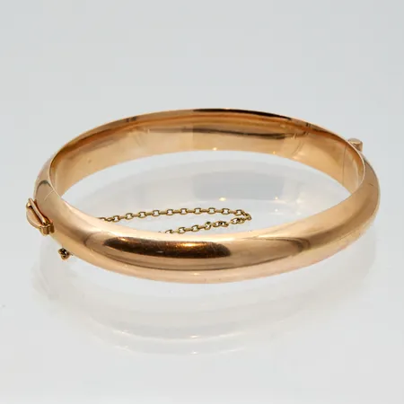 Rannenrengas, Ø 57mm, Tarkkanen Oy, vuodelta 1959, 585br, Paino: 18,6 g