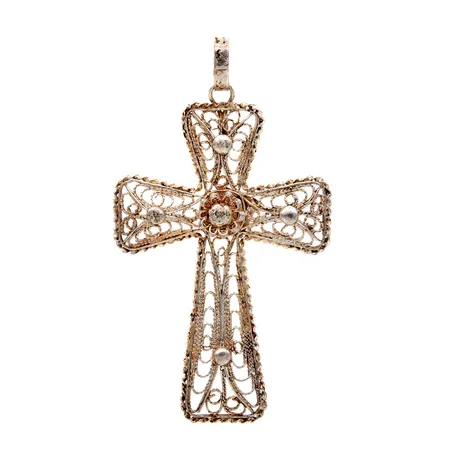 Ristiriipus, korkeus 54mm, 925, Paino: 3,5 g