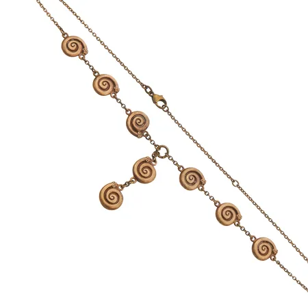 Kaulakoru Kalevala, Vaskikäärme, pituus 43,48cm, pronssi Paino: 0 g