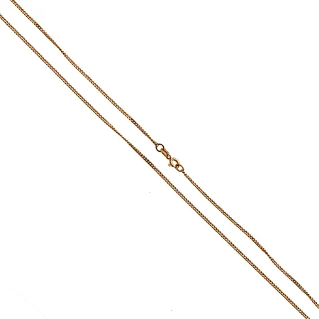 Panssarikaulaketju, pituus 42cm, leveys 1mm, 585, Paino: 3,7 g