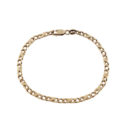 Ranneketju, pituus 175mm, leveys 4mm, 585, Paino: 4,7 g