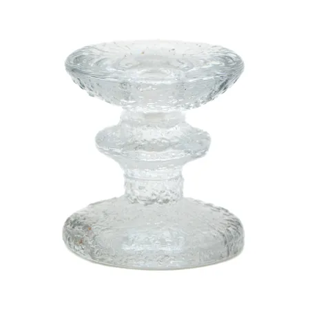 Kynttilänjalka, Festivo, Iittala, design Timo Sarpaneva, signeeraus TS. korkeus 80mm