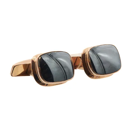 Kivikalvosinnapit, mitat 12x17mm, 585br, Paino: 10,1 g