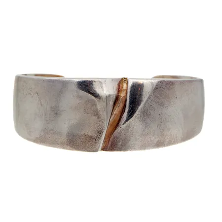 Rannekoru, Darinan koru, Lapponia, design Björn Weckström, leveys 23mm, Ø n. 55mm, vuodelta 1977, 925,  Paino: 42,4 g