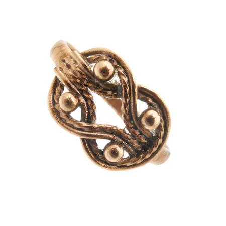 Sormus Kalevala, Teljänneito, koko 19, pronssia, Paino: 0 g