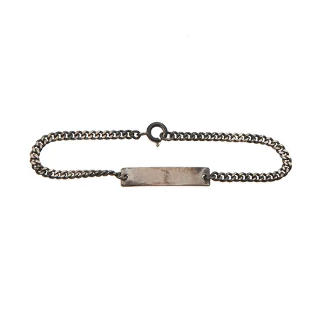 Viallinen laattaranneketju, 830, Paino: 5,4 g