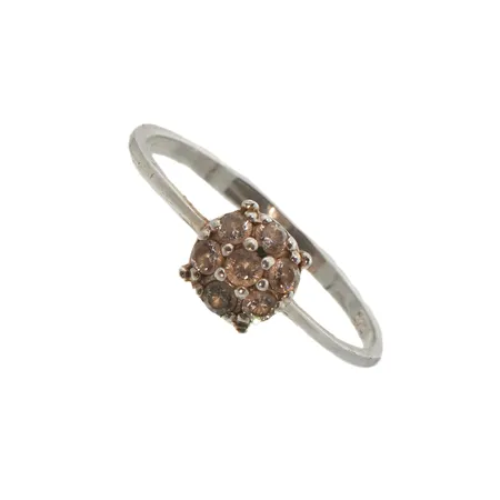 Kivisormus, koko 18½, 925br, Paino: 1,5 g