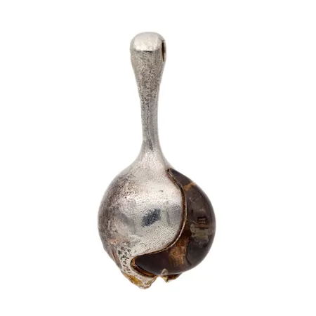 Akryyli-riipus Nectaris Björn Weckström,Lapponia, vuodelta 1974, korkeus 43mm, 925br,  Paino: 13,6 g