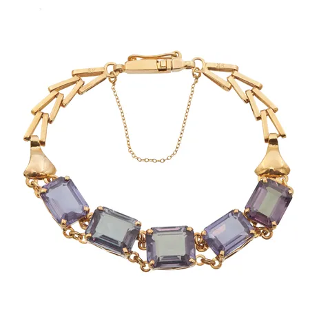 Kiviranneketju, pituus 185mm, leveys 11mm, 375br, Paino: 16,7 g