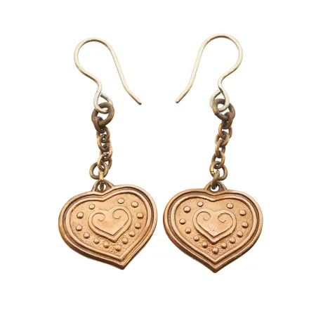 Korvakorut Kalevala, Euran sydän, korkeus 46mm, pronssia Paino: 0 g