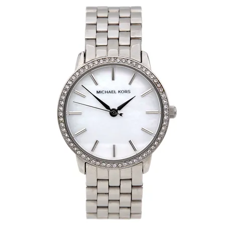 Teräsrannekello, Michael Kors, rungon Ø 35mm, quartz, jatkopalat ja laatikko Paino: 0 g