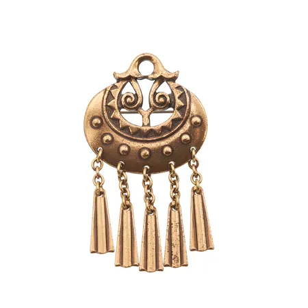 Rintakoru Kalevala, Kuutar, korkeus 50mm, pronssia Paino: 0 g