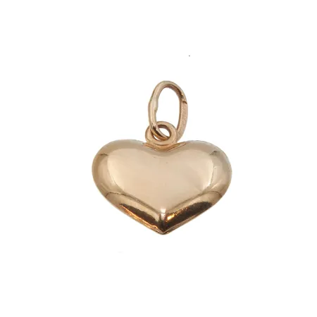 Sydänriipus, korkeus 14mm, 585, Paino: 0,3 g