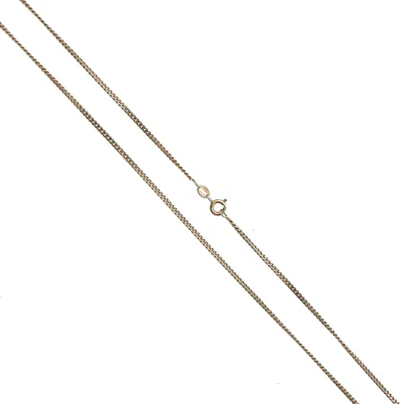 Panssarikaulaketju, pituus 60cm, leveys 2mm, 925, Paino: 6,8 g