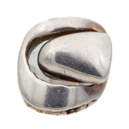 Sormus, Lapponia, design Poul Havgaard, koko 17½, vuodelta 1972, 925, Paino: 15,2 g