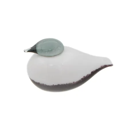 Lasilintu, Pikku uivelo, signeeraus Oiva Toikka Nuutajärvi, pohjasssa hieman siirtojälkiä, korkeus 50mm, pituus 80mm Paino: 0 g