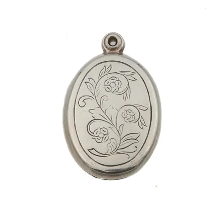 Medaljonki Lapista, Kalevala Koru, korkeus ja leveys 35mm ja 20mm, 925, Paino: 9 g