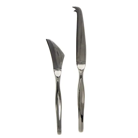 Voi- ja juustoveitsi, pituudet 173mm ja 225mm, Tapio, design Tapio Wirkkala, teräs, alkuperäinen laatikko