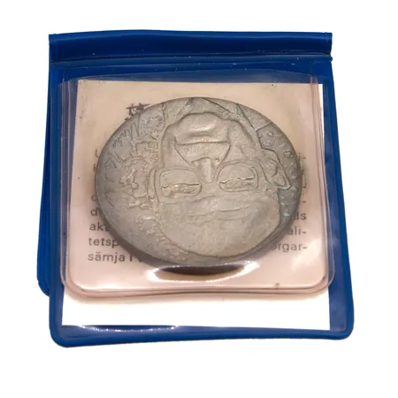 Juhlaraha, Urho Kekkonen 1975, nimellisarvo 10 mk, 500, Paino: 23,6 g