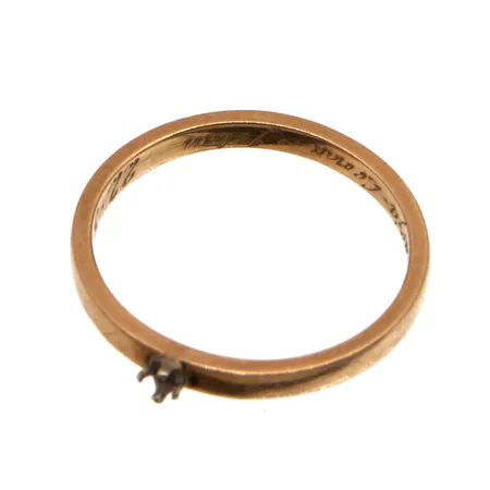 Viallinen sormus, 750, Paino: 1,6 g