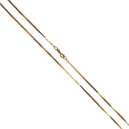 Venetsia-kaulaketju, pituus 50.5cm, leveys 1.3mm, 585,  Paino: 6,8 g