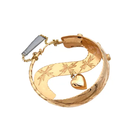 Pariton kehäkorvarengas kivillä, ketju metallia, 585br, Paino: 21,9 g