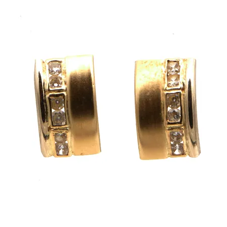 Kivikorvakorut ilman taustoja, korkeus 12mm, 585br,  Paino: 1 g