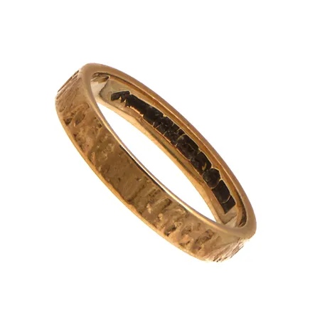 Kuvioitu sormus, Lapponia, kaiverrettu, koko 15½, 750,  Paino: 2,5 g