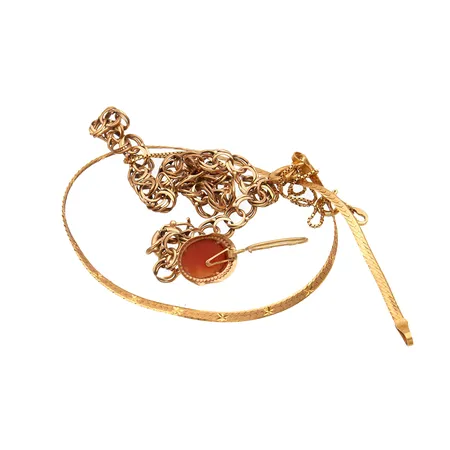 Viallisia kultakoruja, 585br, Paino: 5,3 g