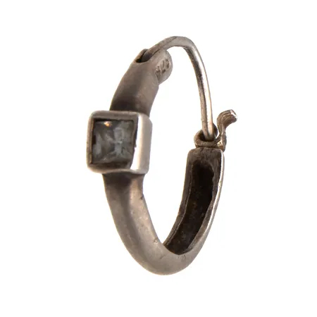 Kivikorvakoru, korkeus 18mm, 925br,  Paino: 1,1 g