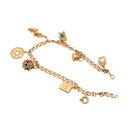 Bismarck-ranneketju maskoteilla, pituus 200mm, 585br, Paino: 16,3 g