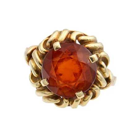 Kivisormus, koko 16¼, leveys 2-14mm, 585br,  Paino: 3,7 g